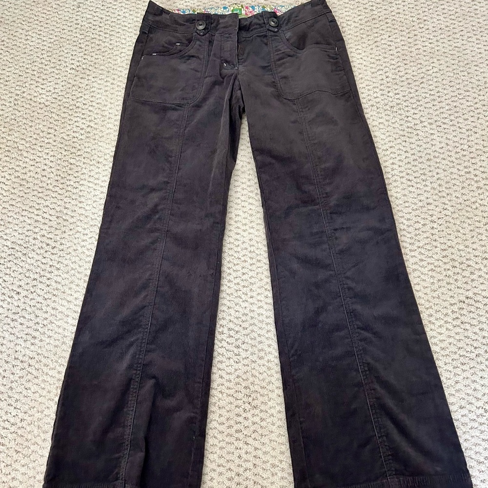 Anthropologie brown corduroy pants